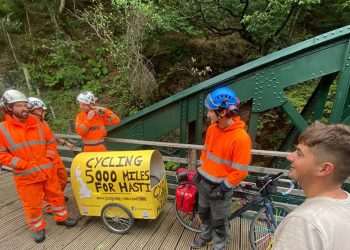 Biker cycling Britains coastline for charity to start Scottish leg