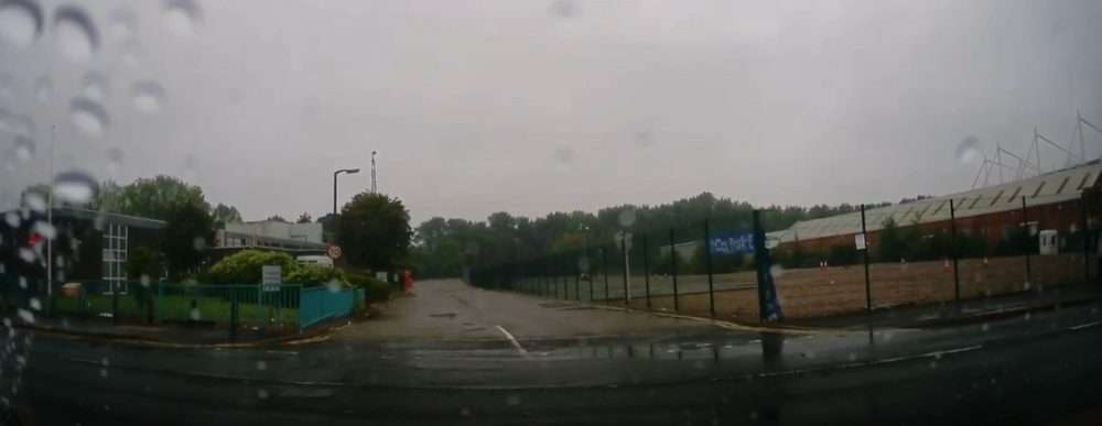 Dashcam footage shows impatient motorist yelling at driver in car park