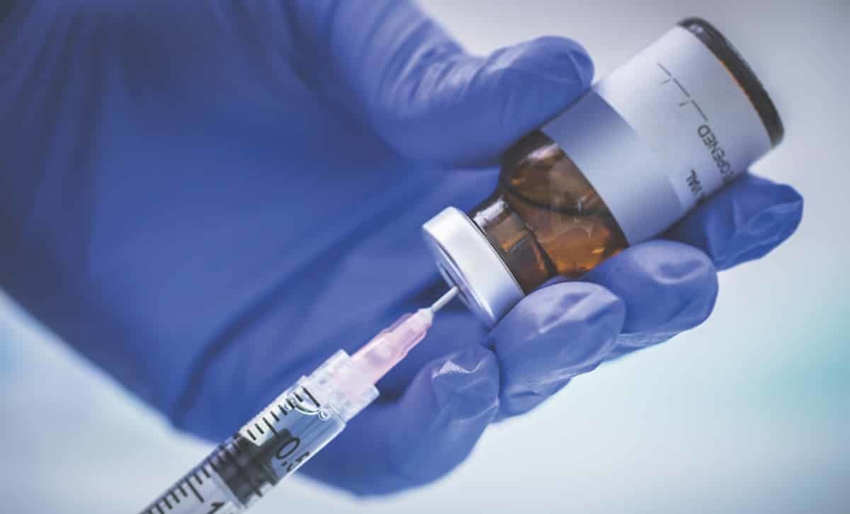 Ministers to make final decision on mandatory vaccinations for NHS staff in England later today.