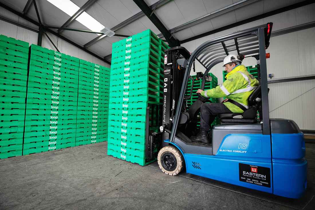 These eco pallets could save millions of trees from being felled