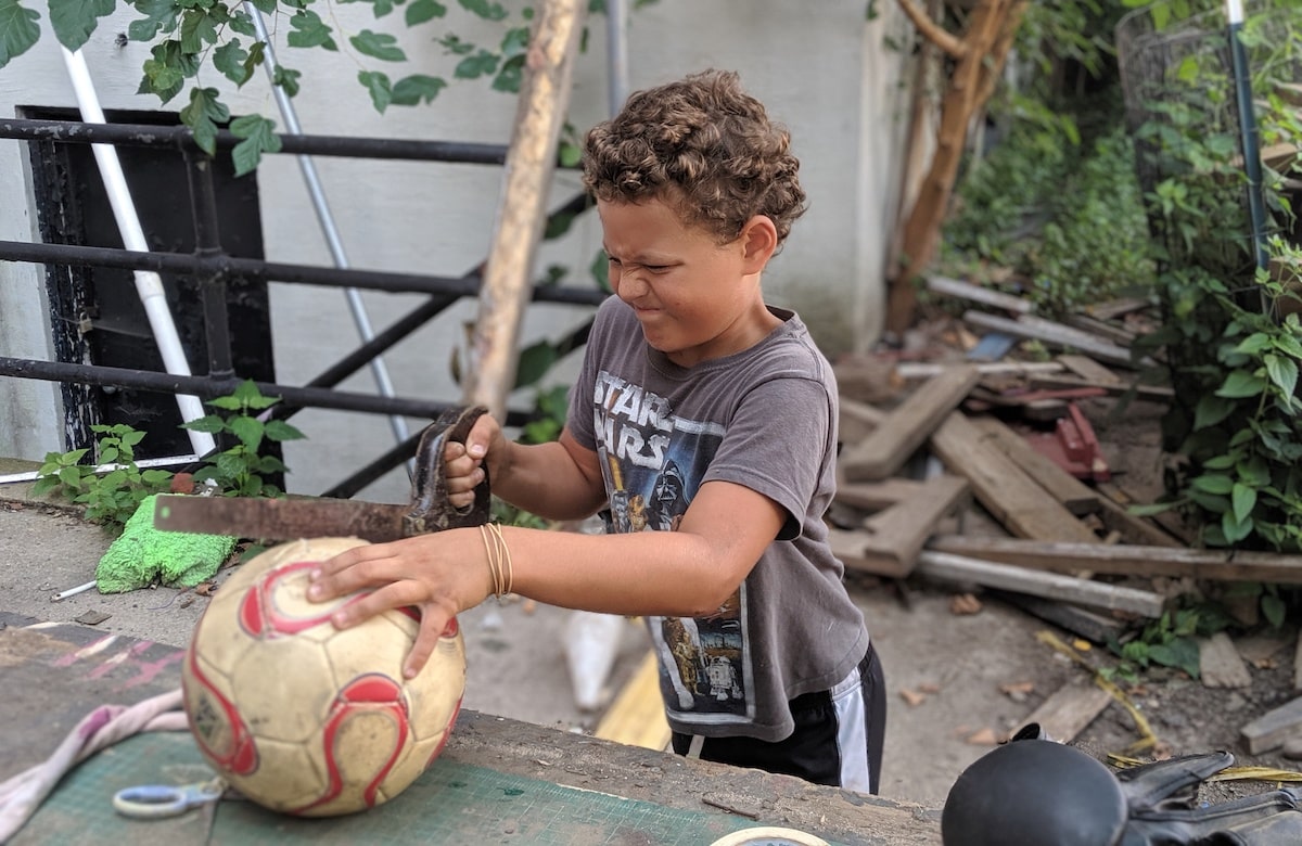 Seesaws are out, saws are in: the rise of risky playgrounds