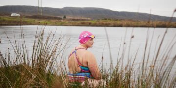 ‘I have a busy mind. Ice swimming is the only thing that stops it’