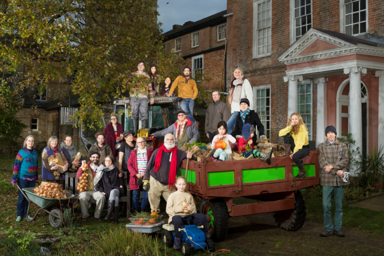 The English manor house that became a thriving commune