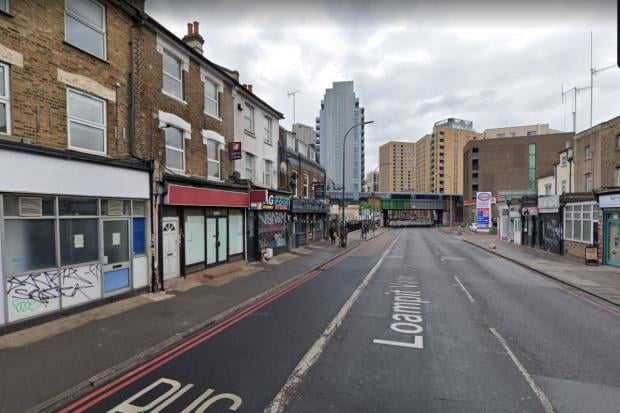 The stabbing took place at their home in Loampit Vale (Image: Streetview)