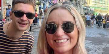 Couple complete visit of all four UK capitals in less than 16 hours