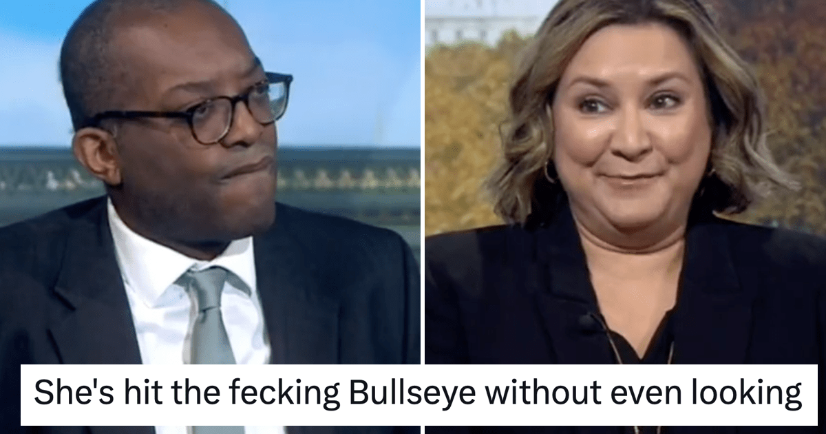 This former Labour advisor's two-footed attack on Kwasi Kwarteng was magnificently savage