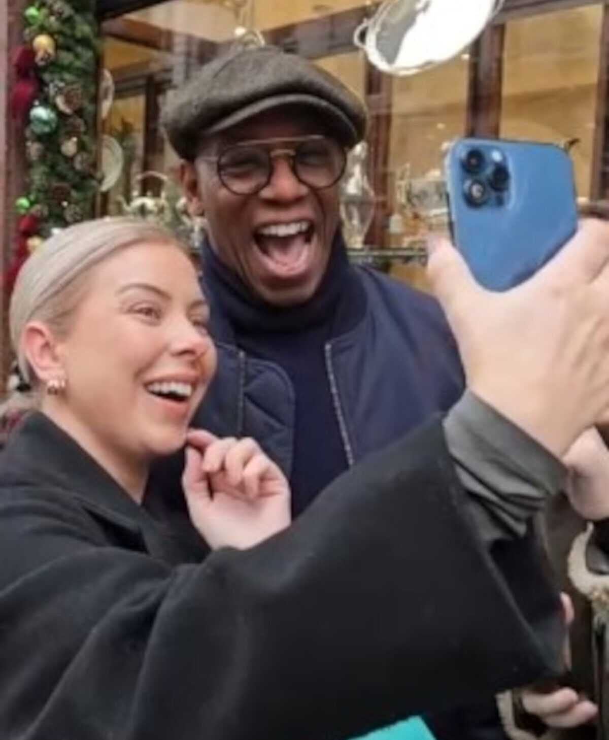 Ian Wright met with the family in London
