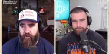 NFL's Kelce brothers thank Swifties for being Brit jersey bestsellers