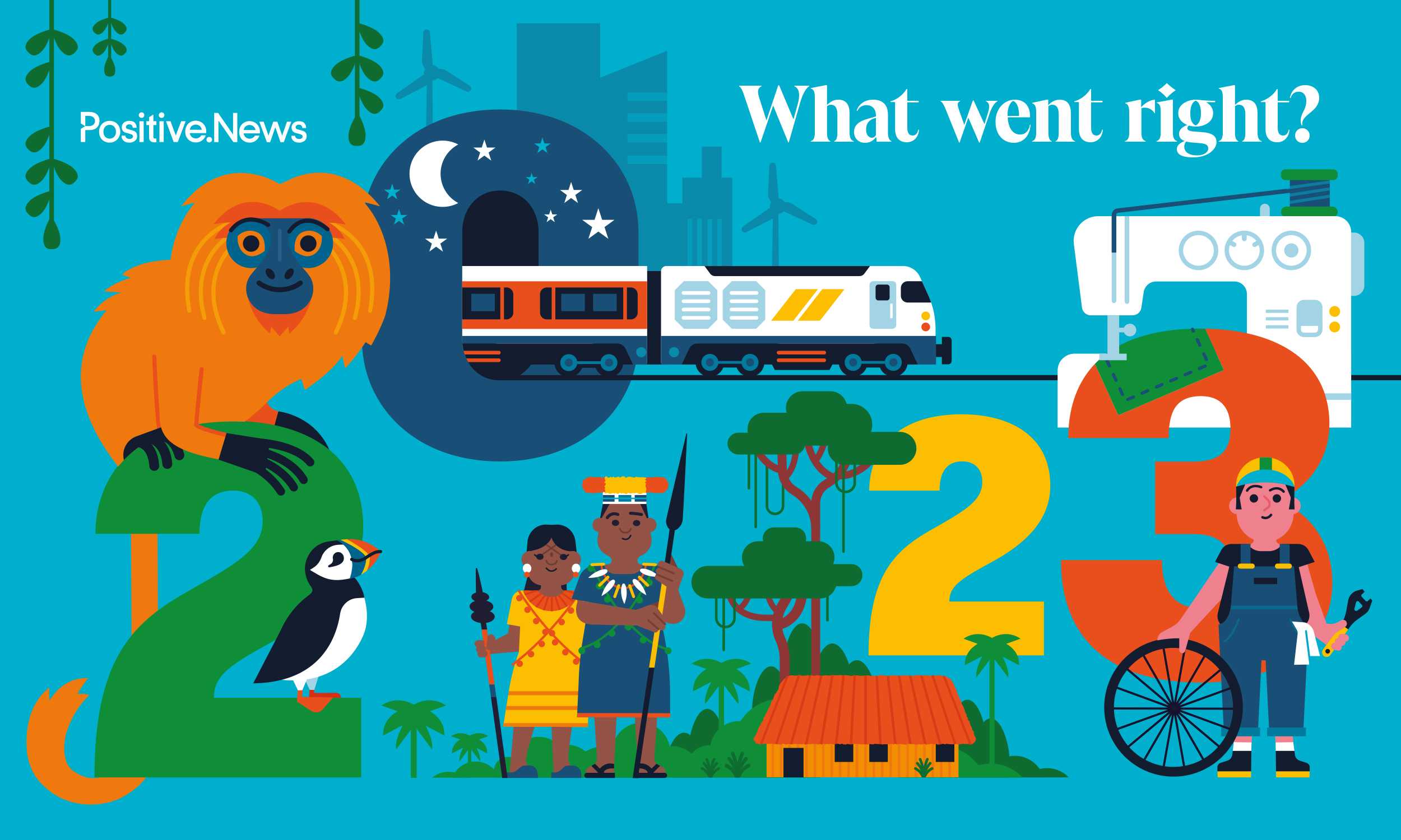 What went right in 2023: the top 25 good news stories of the year - Positive News