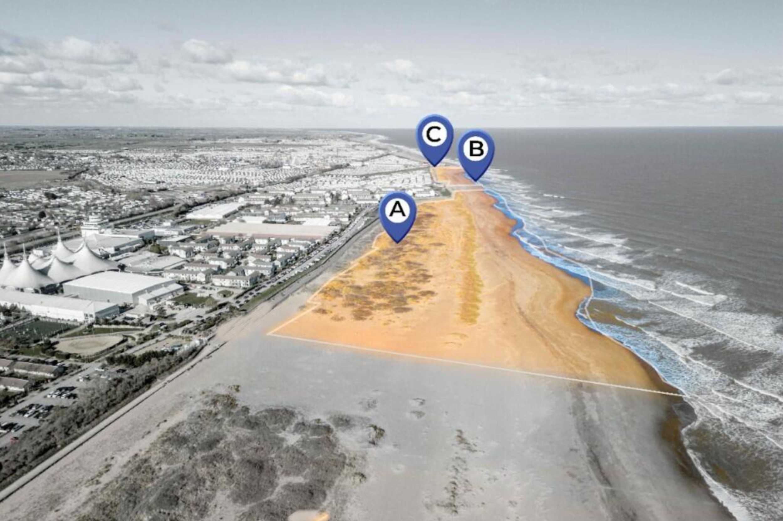 Beach lovers able to snap up plots on coast for as little as £50,000