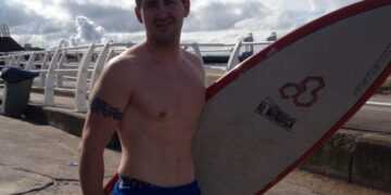 Family launch heartbreaking £50k fundraiser plea for dad who was left paralysed after accident during dip in the sea