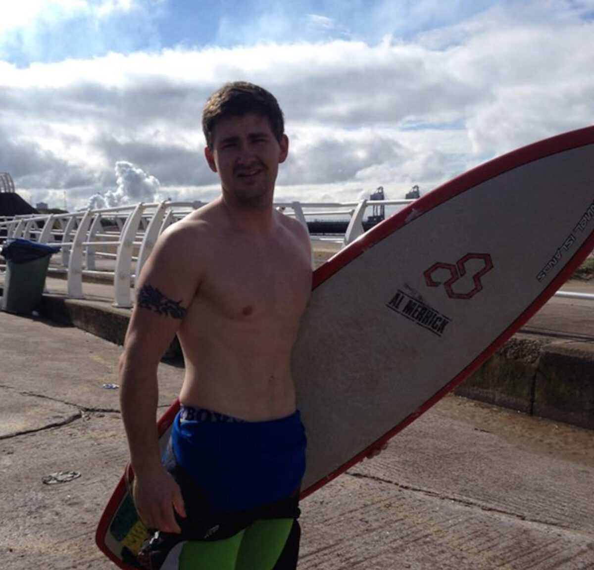 Family launch heartbreaking £50k fundraiser plea for dad who was left paralysed after accident during dip in the sea