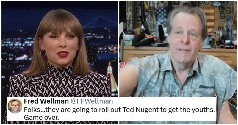 A MAGA cultist boasted that they can counter Taylor Swift with Kid Rock, Ted Nugent and Jon Voight and got owned into the next decade