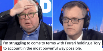 Nick Ferrari pulled the plug on a Tory MP who refused 9 times to answer his Lee Anderson 'Islamophobe' question and even a stopped clock and all that