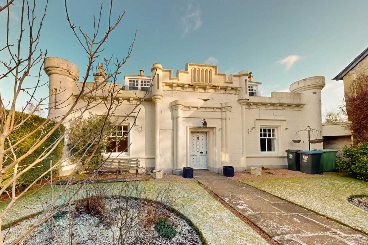 Unique Scots home hits market, offers the chance to live in "castle"