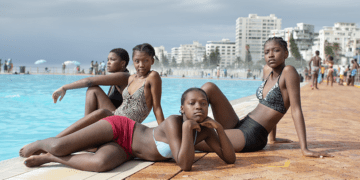 Together: changing times captured poolside in Cape Town - Positive News