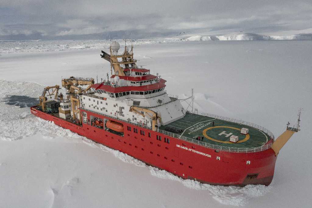 Antarctic research ship receives support from Scots tech company
