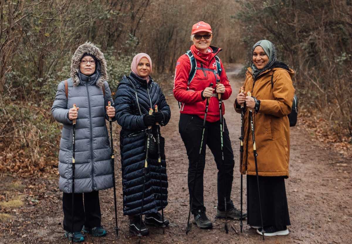 The Muslim women walking for mental health