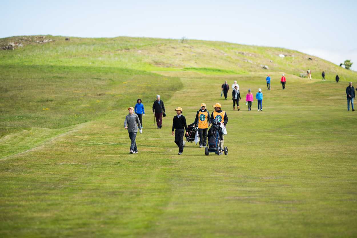 Elite young golf stars return to Scotland