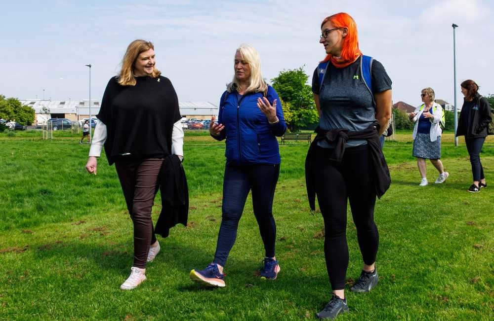 MSP commends Health Walks for mental wellbeing