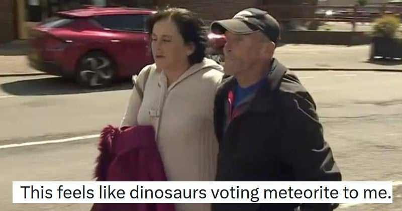 This pair of food bank users had nothing but high praise for the Tories - 14 gobsmacked reactions