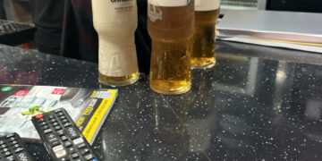 The atrocious pints were served up to disappointed punters.