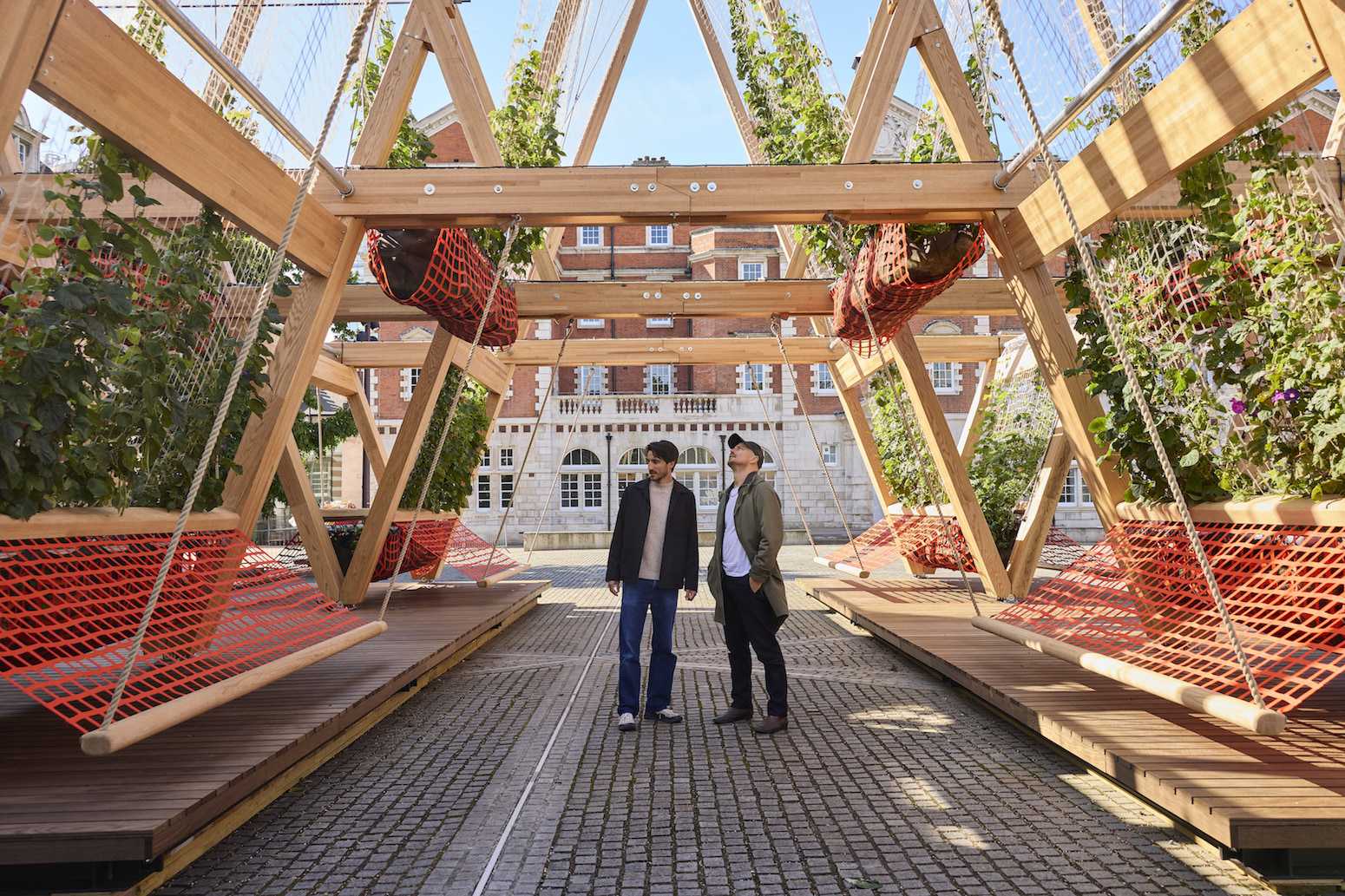 London’s new urban greening structure is a ‘garden for insects and people’