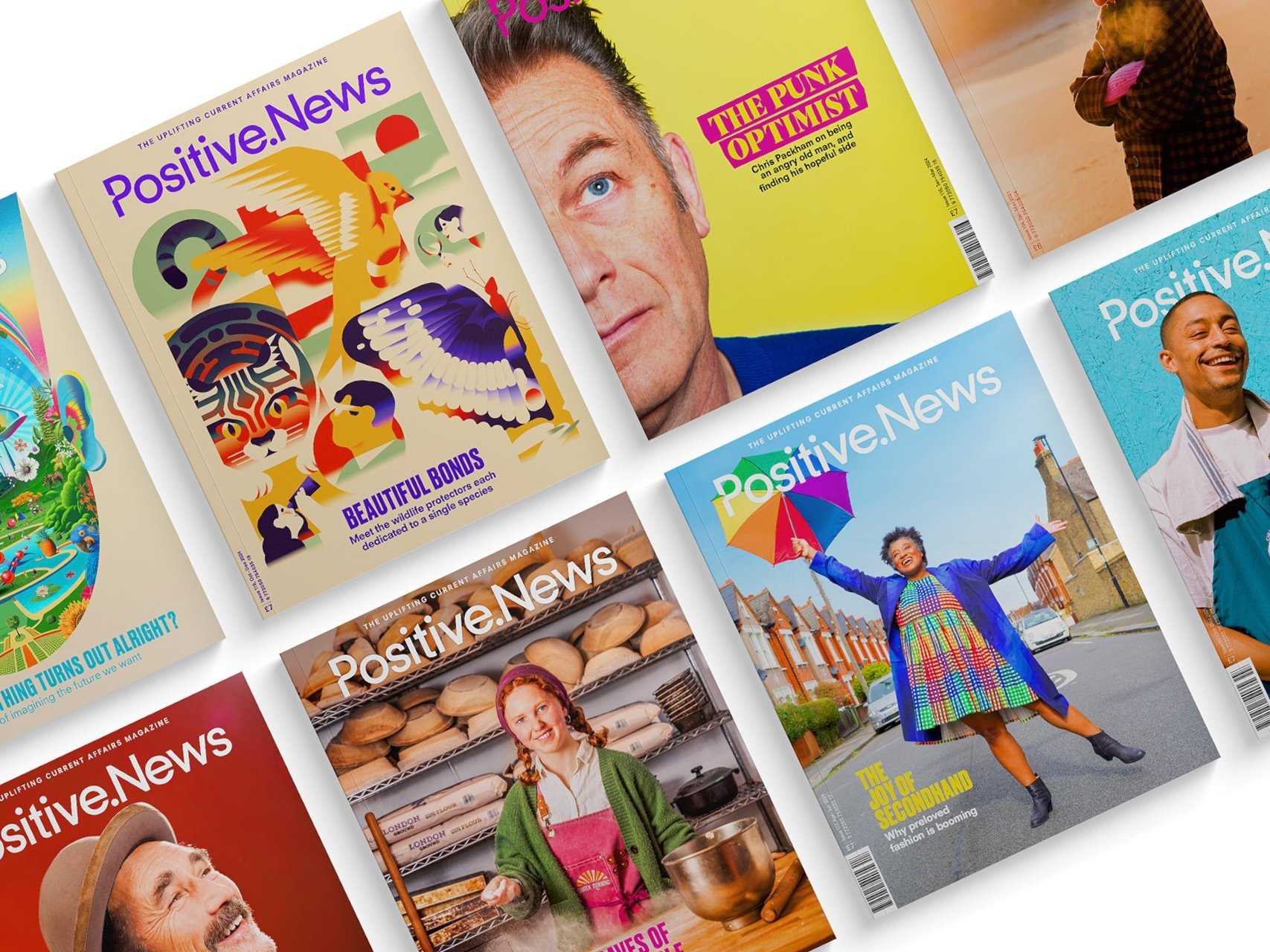 Five joyful photos from the new issue of Positive News magazine