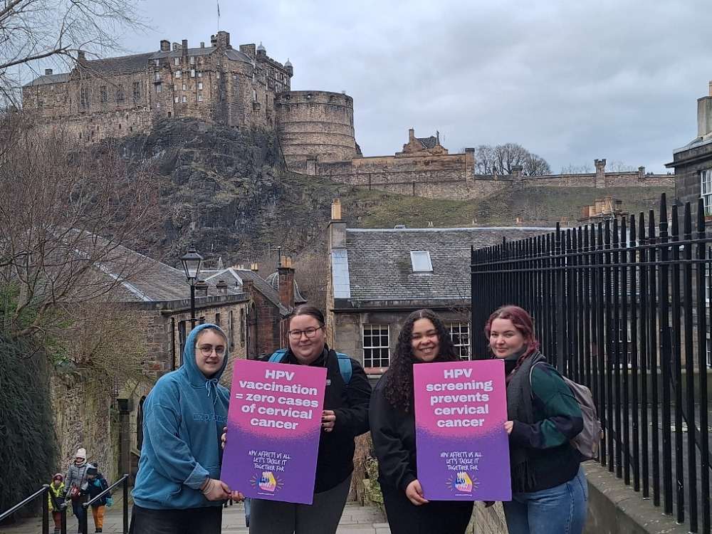 HPV awareness Edinburgh