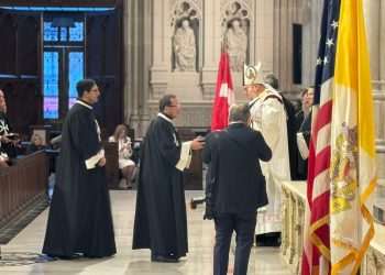 His Excellency Ambassador Otto Federico von Feigenblatt has been invested as a Knight of the Sovereign and Military Order of the Hospitaller of St. John of Jerusalem, of Rhodes and of Malta