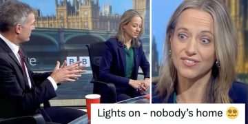 This magnificent own of Helen Whately was so epic it was visible from space