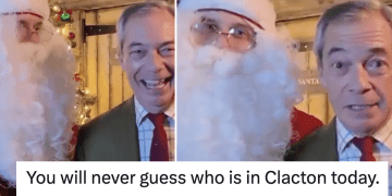 Nigel Farage had a question for everyone at Christmas and the replies were a real festive treat