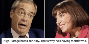 Nigel Farage throwing his toys out of the pram on Sky News is an extraordinary watch and tells you all you need to know