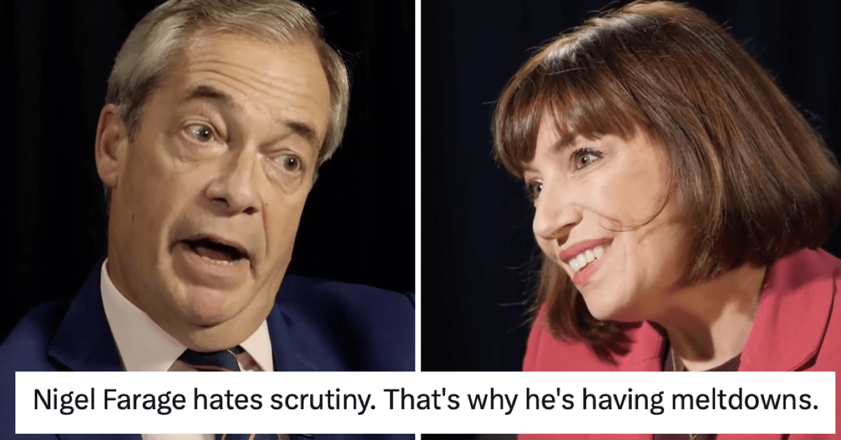 Nigel Farage throwing his toys out of the pram on Sky News is an extraordinary watch and tells you all you need to know