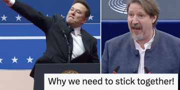 An Austrian MEP's response to Elon Musk's 'Nazi salute' went wildly viral and it's a vitally important 56 second watch
