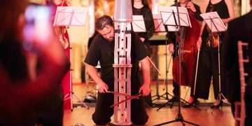Deadly Russian rocket is transformed into musical instrument of hope
