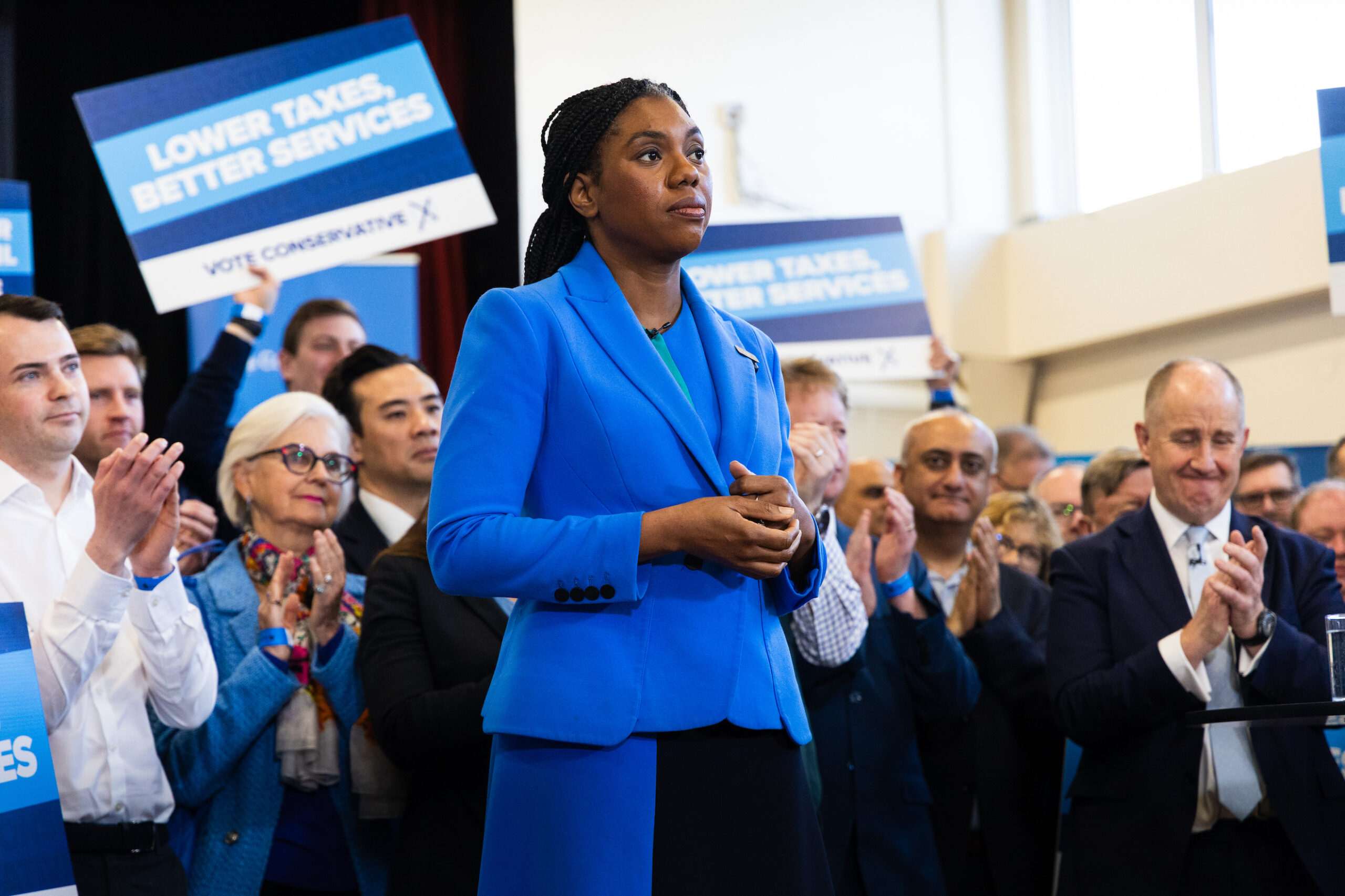 Kemi Badenoch opens door to Conservative deals with Reform UK at local level