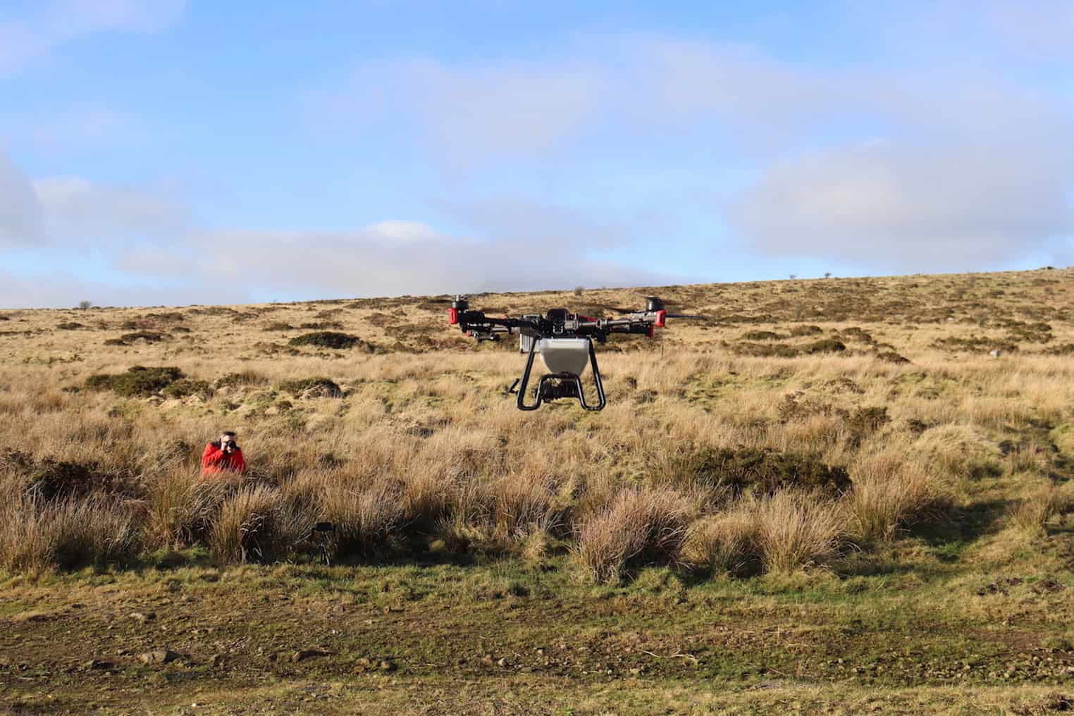 Drone tree-seeding trial could ‘revolutionise’ the expansion of rainforests say exponents