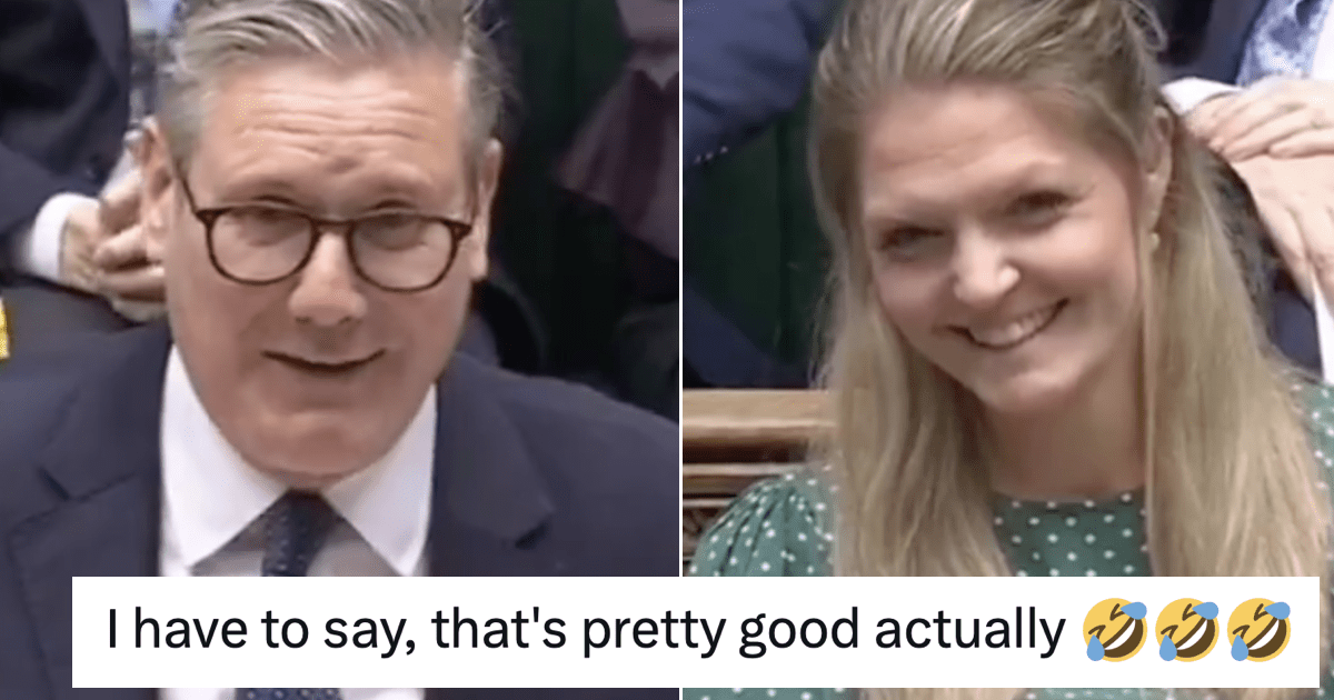 Whoever wrote Keir Starmer's Robert Jenrick joke at PMQs, take the rest of the week off