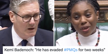 Kemi Badenoch accused Keir Starmer of avoiding PMQs and his A++ comeback was so brutal even Tories took his side