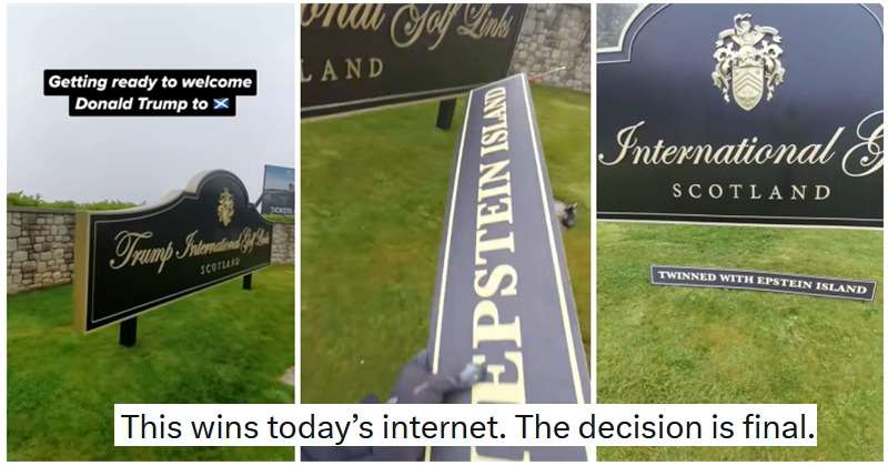 The people behind the viral Musk bus stop posters have made sure Scotland is well and truly ready for Trump's visit