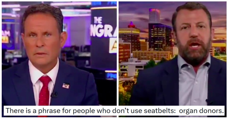 This Maga senator's decision to go seatbelt-free in case of carjackings wasn't the health and safety triumph he thought
