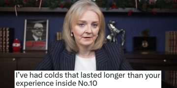 Liz Truss started wanging on about her 'experience inside Number 10' again, and the facepalms were visible from Land's End to John o' Groats