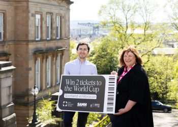 Glasgow brokerage backing "Tartan Trek" with World Cup ticket prize draw