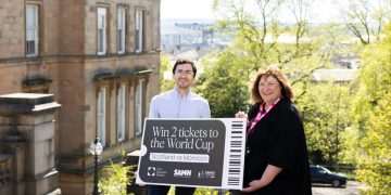 Glasgow brokerage backing "Tartan Trek" with World Cup ticket prize draw