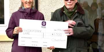 Completion of South Queensferry homes triggers charity donation