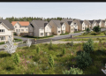 A shot of the development in Aberdour.