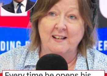 LBC's Shelagh Fogarty had a hilariously scathing description of Chris Philp's hot take on Labour's immigration policy