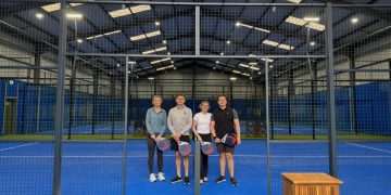 Crieff Hydro launches Padel Barn with three indoor courts