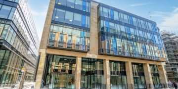 Office refurbishment development nears completion in the capital